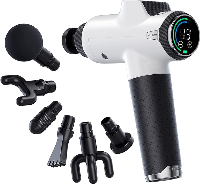 A picture of a massage gun.